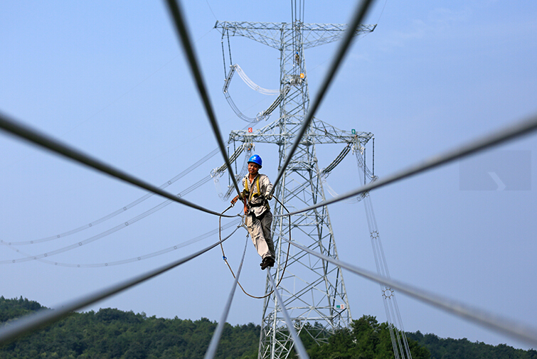 手扳葫蘆“浙北-福州特高壓交流輸變電工程”浙江段應用